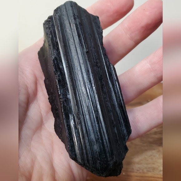 Black Tourmaline Crystal, 0.56 pounds - Picture 14 of 14